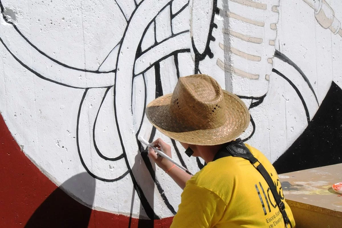 Estudis - Pintura Mural