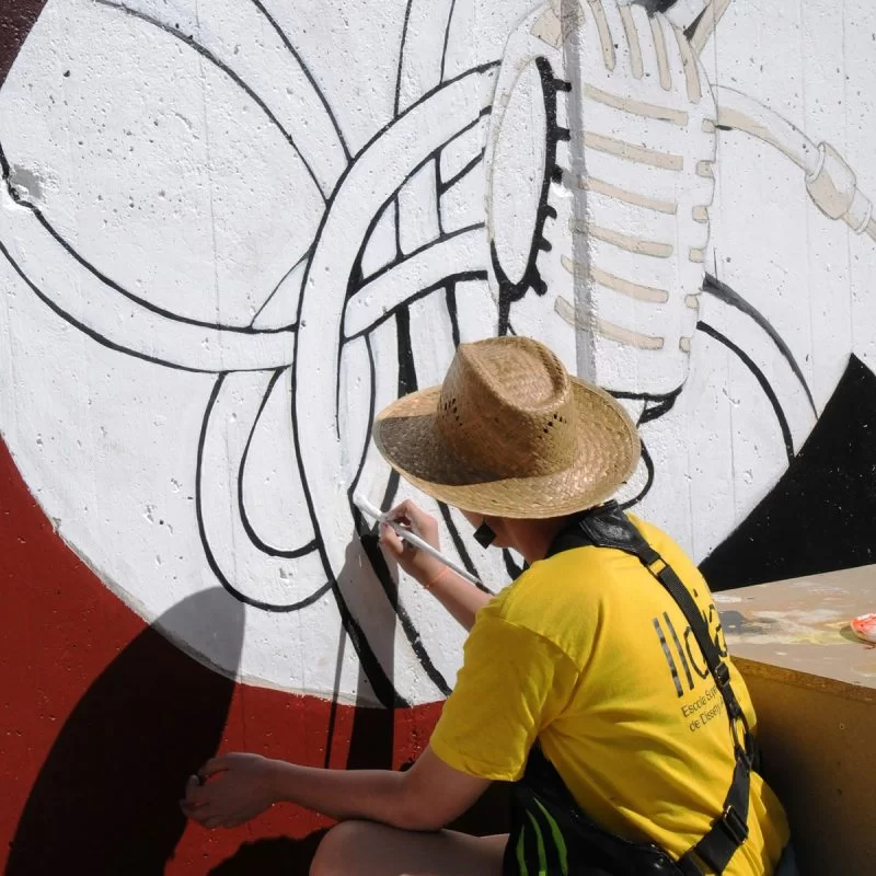 Estudis - Pintura Mural