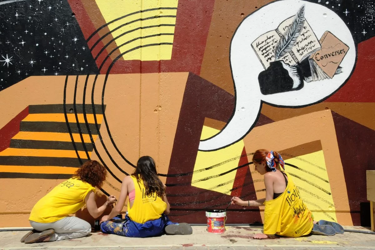 Estudis - Pintura Mural