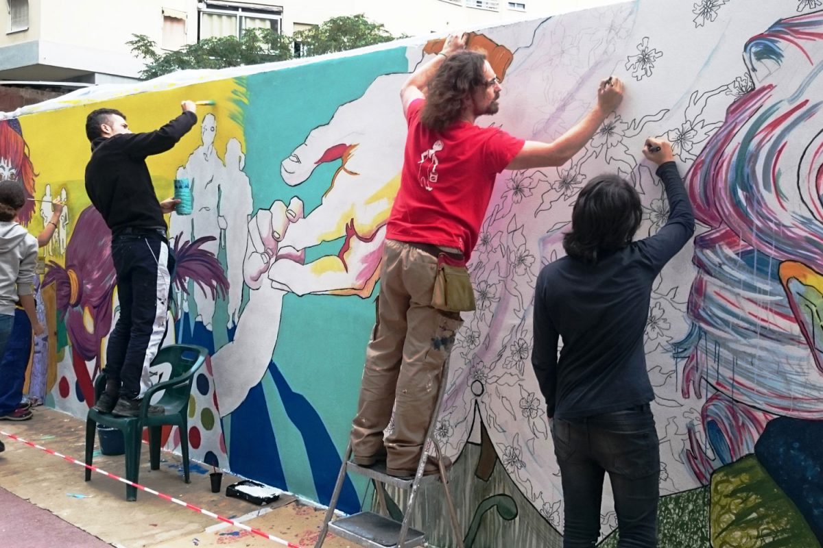 Estudis - Pintura Mural