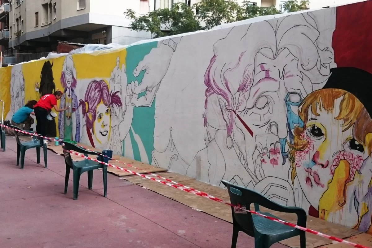 Estudis - Pintura Mural