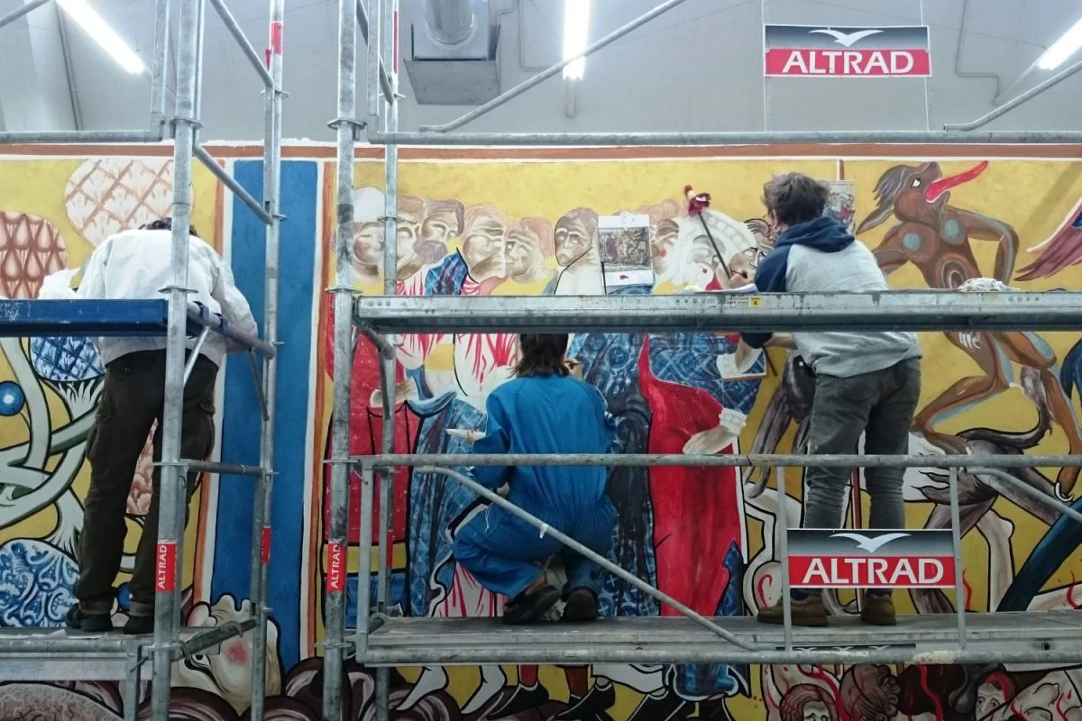 Estudis - Pintura Mural