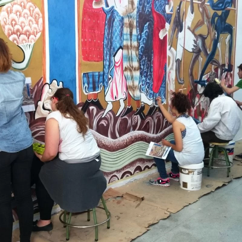 Estudis - Pintura Mural