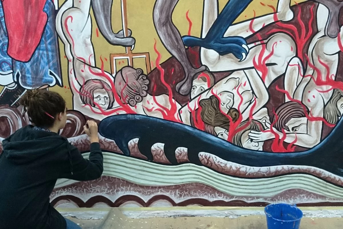 Estudis - Pintura Mural