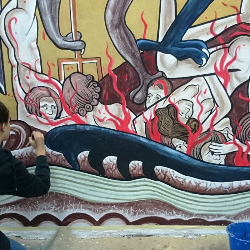 Estudis - Pintura Mural