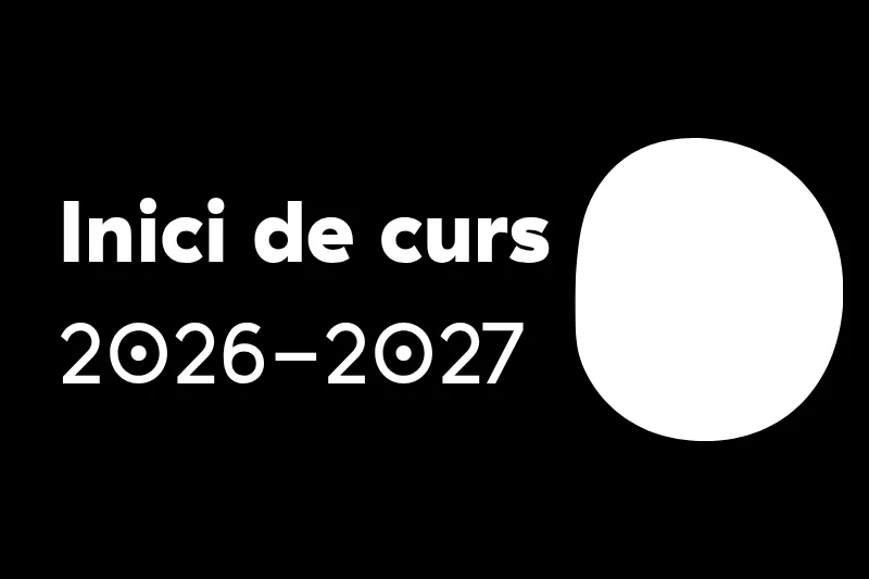 Inici Curs 2026 2027
